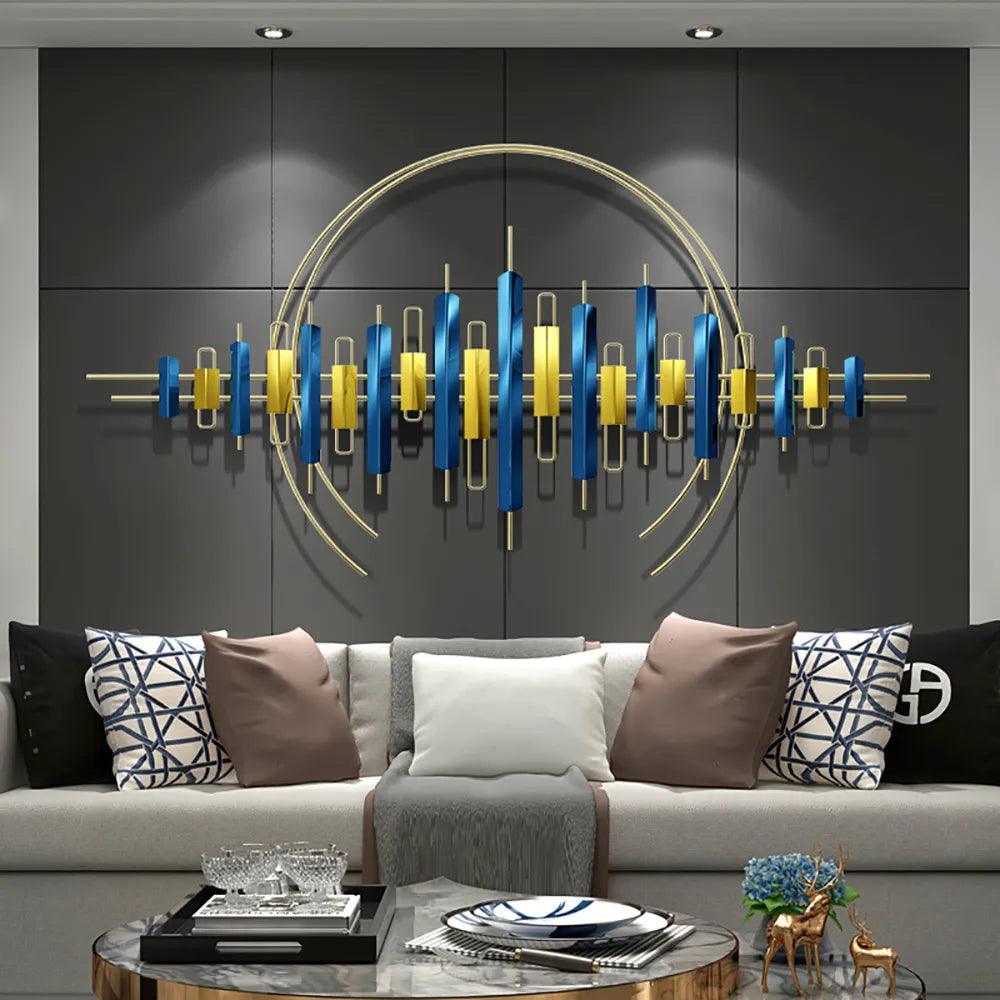 Abstract Premio Metal Wall Art - House of Creattion