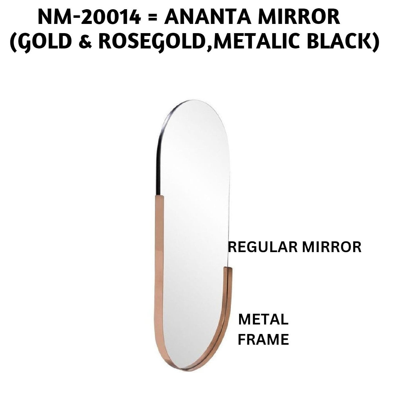 Anant Metal Mirror