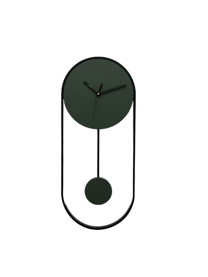 OVAL WALL CLOCK