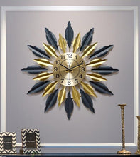 Golden Flora Wall Clock - House of Creattion