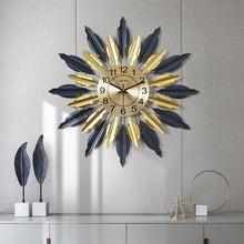 Golden Flora Wall Clock - House of Creattion