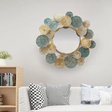 Flower space Metal Wall Mirror - House of Creattion