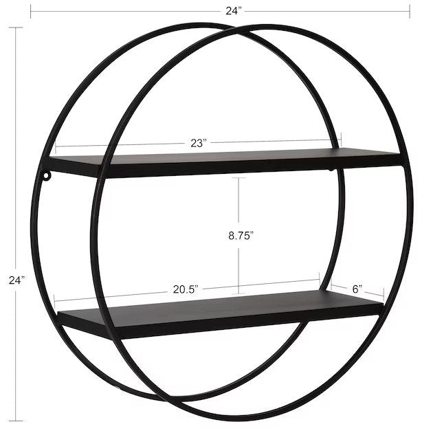 Circular Shelves Storage - House of Creattion