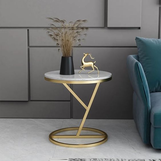 Geometric Accent Table - House of Creattion