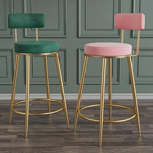 Luxurious Velvet Bar Stools