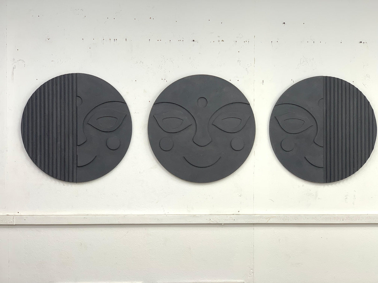 Trio Face Wall Art