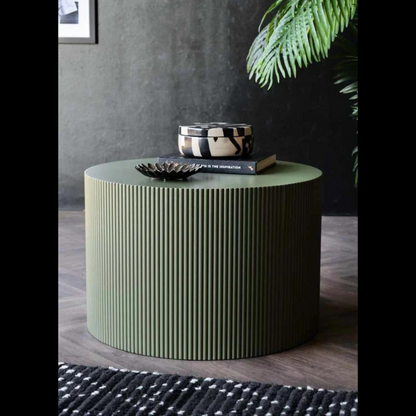 Green Groove Coffee Table