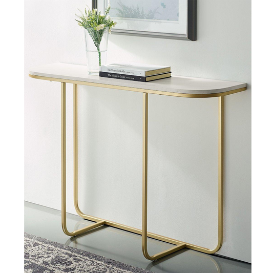 Allure Gold Console table