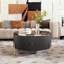 Zen Black Coffee Table with storage