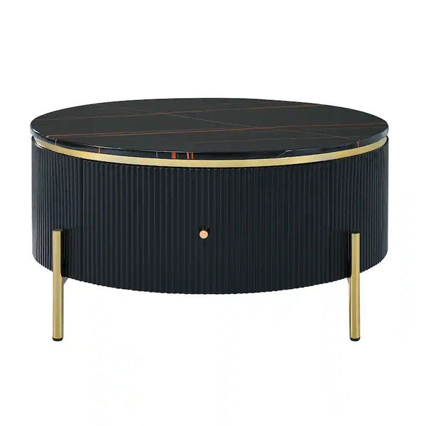 Zen Black Coffee Table with storage