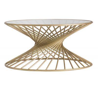 Crystal Gold Coffee Table - House of Creattion