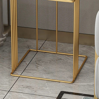 Gilded Metal Side Table - House of Creattion