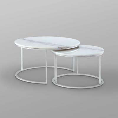 Luxurious White Mist Coffee Table - House of Creattion