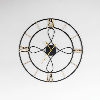 Golden Shadow Wall Clock - House of Creattion