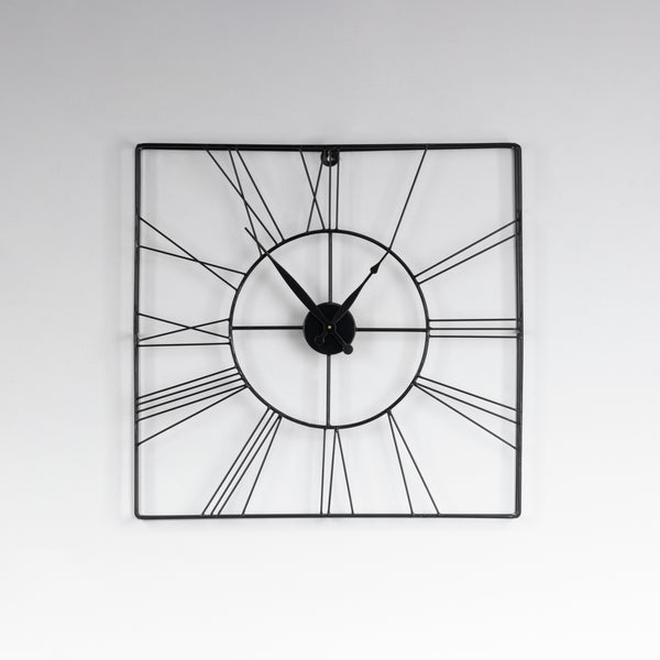 Onyx Metal wall Clock - House of Creattion