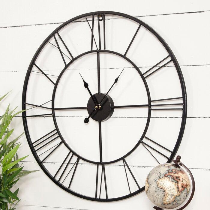 Paris Metal Wall Clock - House of Creattion