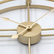 Golden dial wall clock - House of Creattion