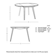 Extandable Round Table - House of Creattion