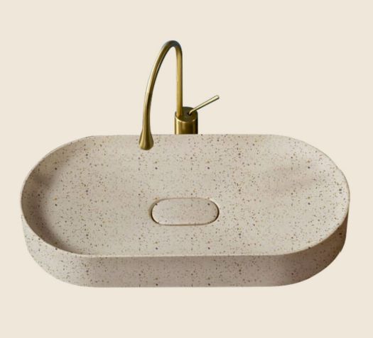 Terrazzo Mist Table Top Basin - House of Creattion