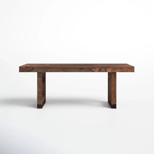 Walnut Solid Dining Table - House of Creattion