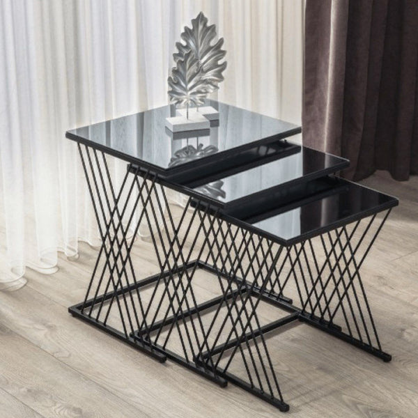 Aristo Wire Tables set of 3 - House of Creattion