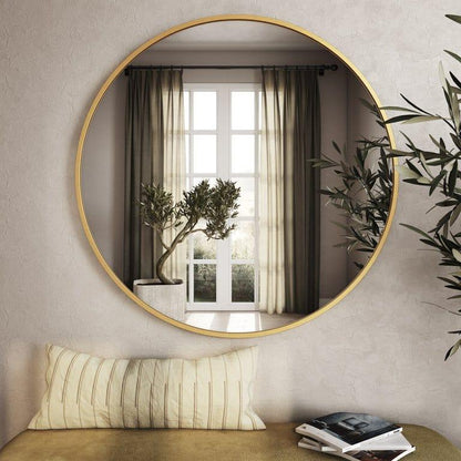 33" Golden Ring Mirror - House of Creattion