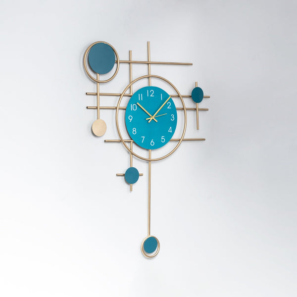 Antique Metal Wall Clock - House of Creattion