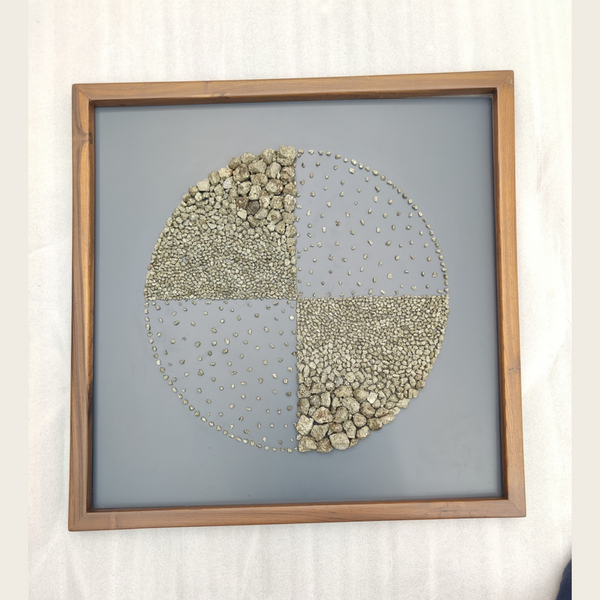 Pyrite Cone Wall Art