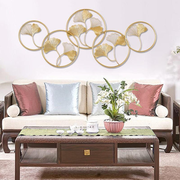 Leafy Rings Wall ArtLeafy Rings Wall Art