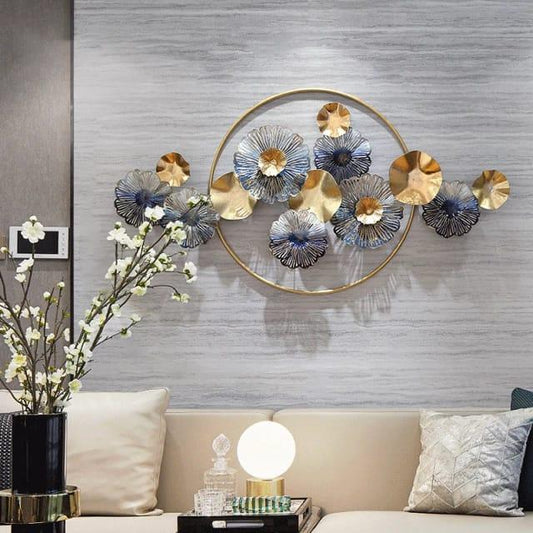 Luxury Flora Metal Wall Décor - House of Creattion