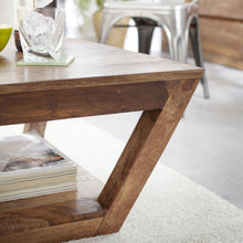 Teak Wood Square Coffee Table